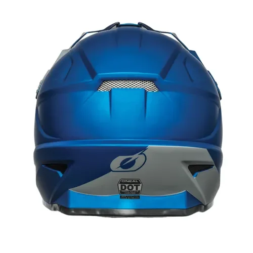 O'Neal 1 Series Helmet Solid Blue Offroad Motocross Dirt Bike Adult