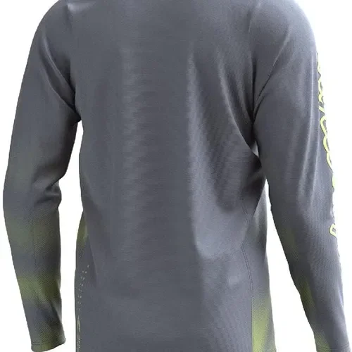 Troy Lee Designs Cycling MTB Jersey Shirt for Men Skyline LS Chill Waves Lt Grey
