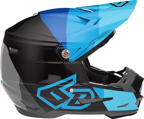 6D Helmets Youth ATR-2Y Offroad Helmet Range Blue