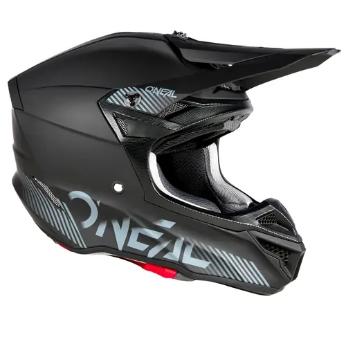 O'Neal Youth 5 Series Solid V.23 Helmet Black Offroad Motocross Boys Dirtbike