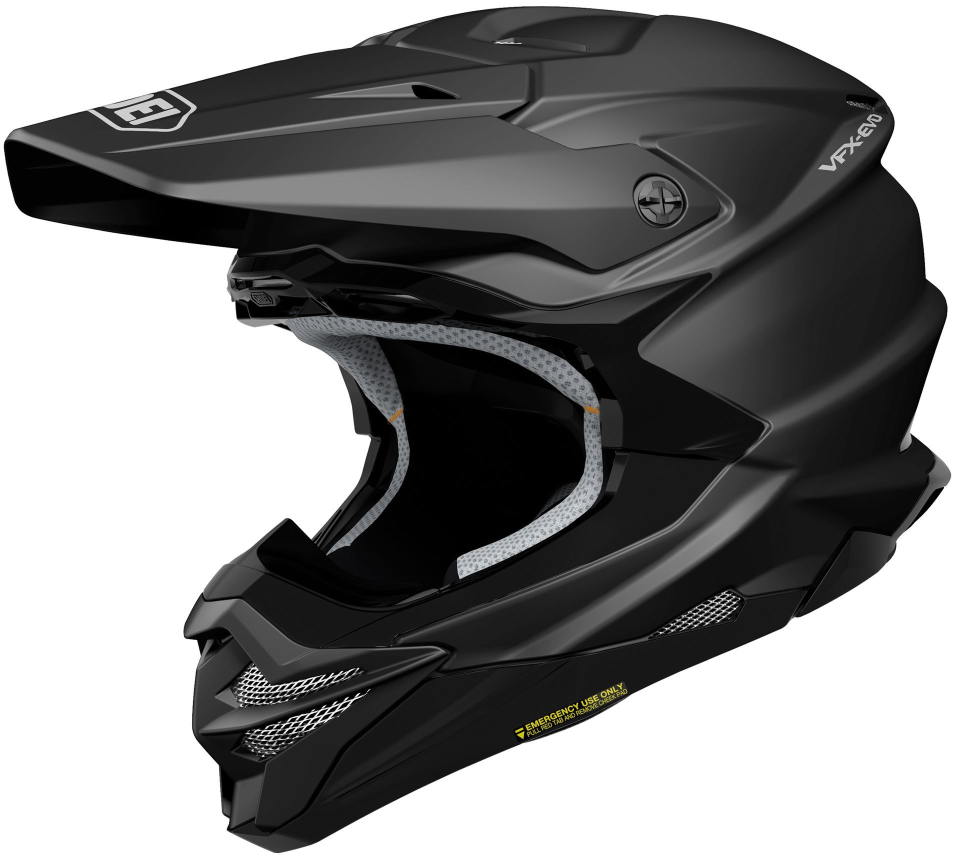 Shoei VFX-EVO Offroad Motocross Helmet Matte Black