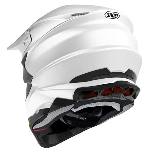 Shoei VFX-EVO Solid Offroad Motocross Helmet White