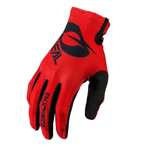 O'Neal Matrix Stacked Offroad Dirt Bike Riding Gloves Red 0391-3