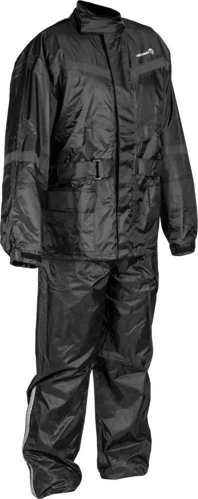 Highway 21 - 489-4000X - 2 PIECE RAIN SUIT BLACK XL