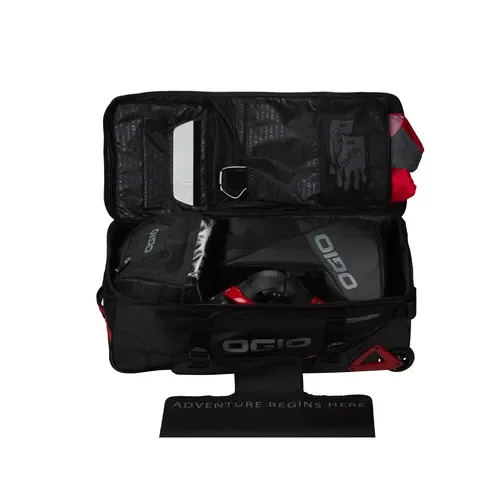 OGIO Rig T-3 Gear Bag Black/Red Travel Luggage Offroad MX 5919580OG 3-in-1 