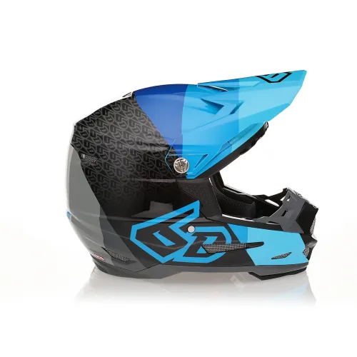 6D Youth ATR-2Y Range Offroad Motocross Helmet Blue