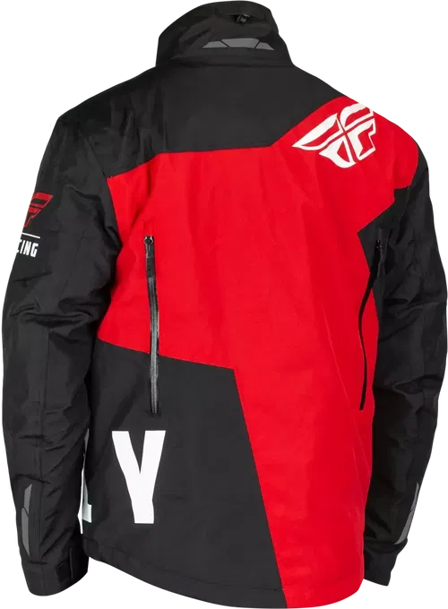 FLY Racing - 470-5402YS - YOUTH SNX PRO JACKET BLACK/RED YS