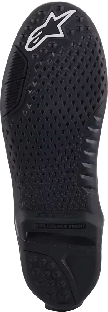 Alpinestars TECH 10 SUPERVENT SOLE BLACK/WHITE SZ 7/8 - 25SUT20-12-78