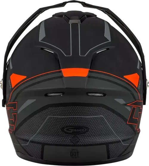 GMAX M10742323 MD-74S SPECTRE SNOW HELMET W/ ELEC SHIELD MATTE BLACK/RED XS