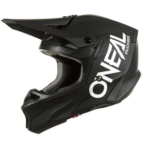 O'Neal 10 Series Elite Helmet Black/White Medium Offroad Motocross Dirt Bike