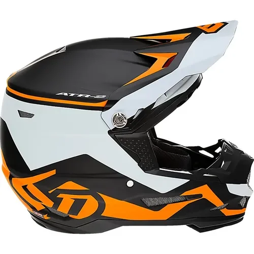 6D ATR-2 Drive Offroad Motocross Helmet Neon Orange