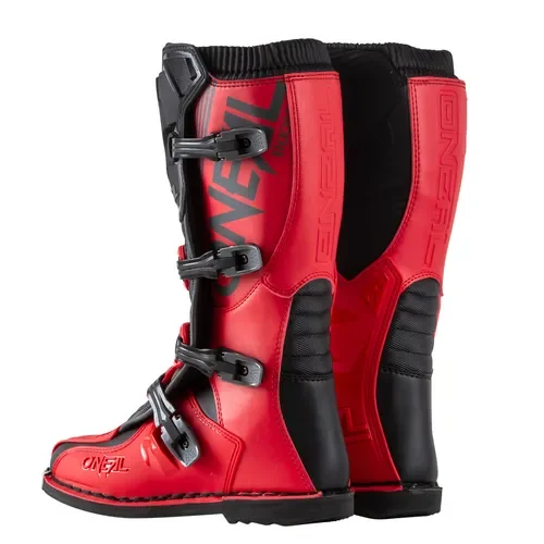 O'Neal Element Offroad Motocross Dirt Bike Boots Red Adult Mens
