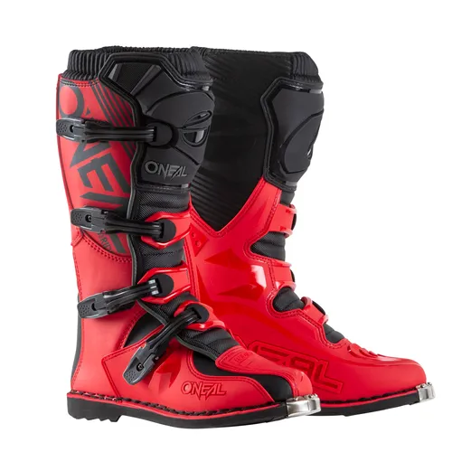 O'Neal Element Offroad Motocross Dirt Bike Boots Red Adult Mens