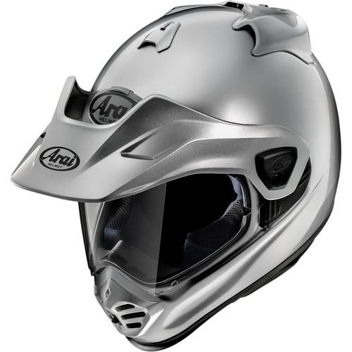 Arai XD-5 Dual Sport Adventure Touring Offroad Helmet Solid Aluminum Silver