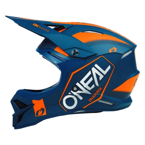 O'Neal 3 Series Hexx V.24 Offroad Helmet Blue/Orange