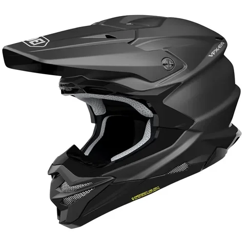 Shoei VFX-EVO Solid Offroad Motocross Helmet Matte Black