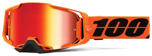 100% - 50005-00028 - Armega Offroad Goggle C-Bad with Mirror Red Lens
