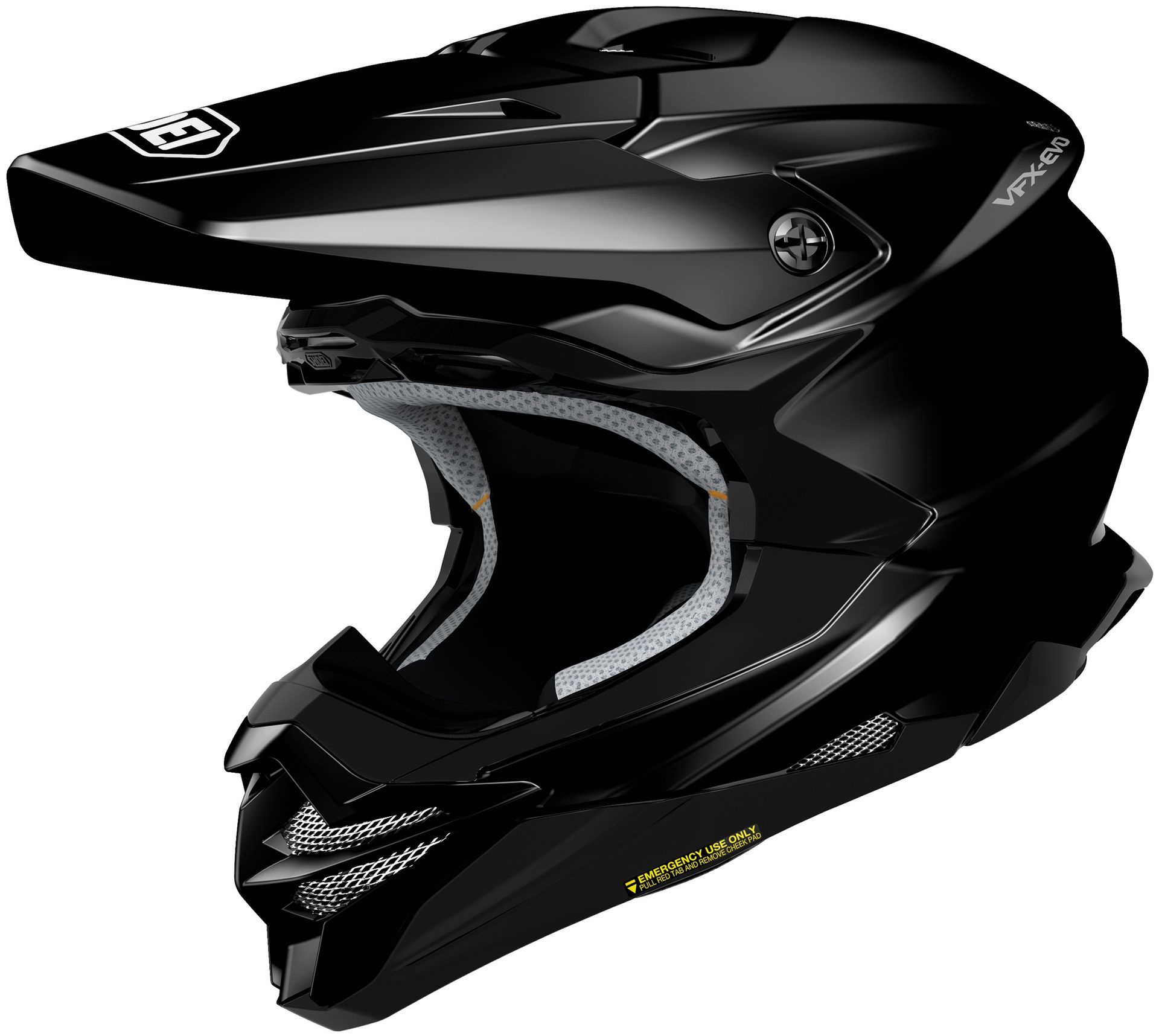 Shoei VFX-EVO Offroad Motocross Helmet Black