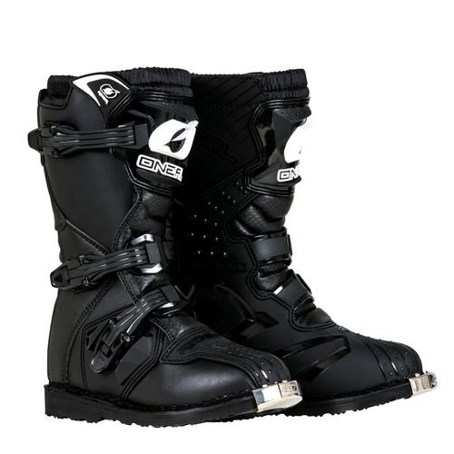 O'Neal Youth Rider Black Boots Offroad Motocross Kids Dirt Bike Boys