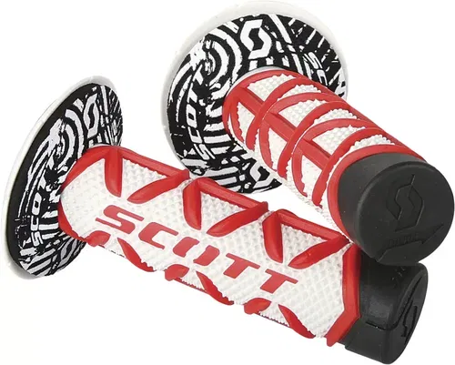Scott 219626-1005 DIAMOND MX GRIP (RED/WHITE)