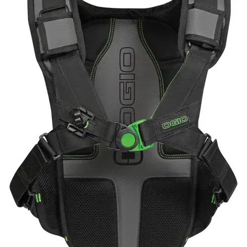 OGIO Atlas 3L Hydration Drink System Pack Black/Green 100oz 122103_03