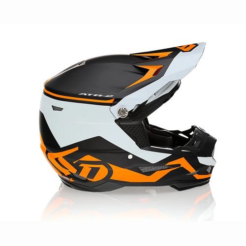 6D Youth ATR-2Y Drive Offroad Motocross Helmet Neon Orange