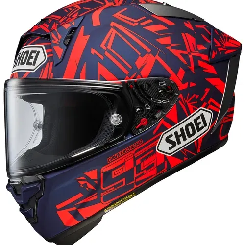 Shoei X-Fifteen Full Face Motorcycle Helmet Marquez Dazzle TC-10 Medium X-15