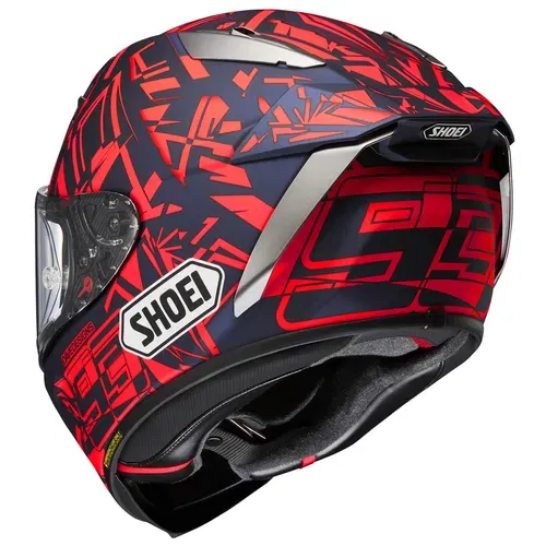 Shoei X-Fifteen Full Face Motorcycle Helmet Marquez Dazzle TC-10 Medium X-15
