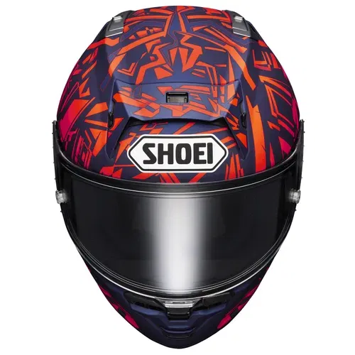 Shoei X-Fifteen Full Face Motorcycle Helmet Marquez Dazzle TC-10 Medium X-15