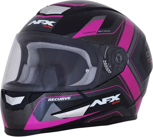 AFX Womens FX-99 Full Face Helmet Recurve Black/Fuchsia