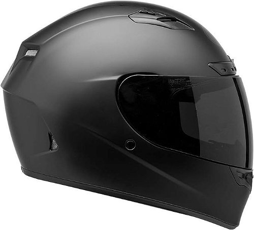 Bell Qualifier DLX Motorcycle Street Full Face Helmet Blackout Large 