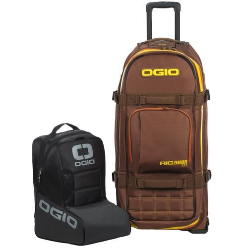 OGIO Rig 9800 Pro Stay Classy Wheeled Gear Bag and MX Boot Bag 801003.14