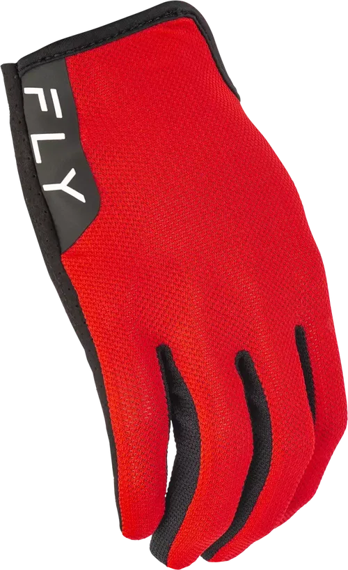FLY Racing - 375-337L - MESH GLOVES RED LG