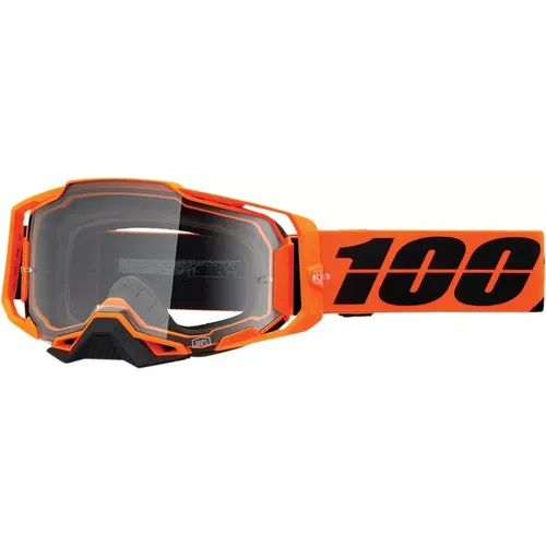 100% 50004-00012 Armega CW2 Offroad Motocross Dirt Bike Goggle with Clear Lens
