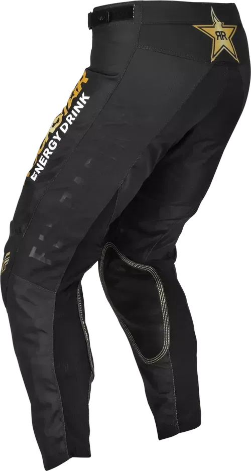 FLY Racing - 375-03328 - KINETIC ROCKSTAR PANTS BLACK/GOLD SZ 28
