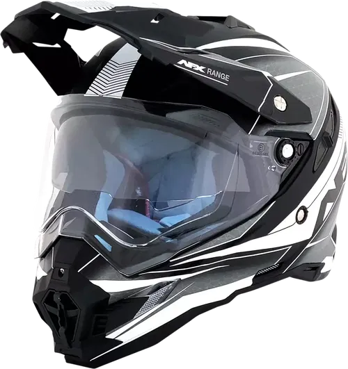 AFX FX-41 Dual Sport Adventure Helmet Range Matte Black