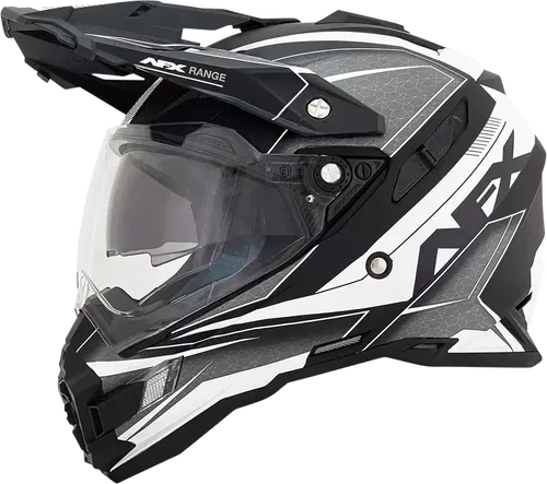 AFX FX-41 Dual Sport Adventure Helmet Range Matte Black