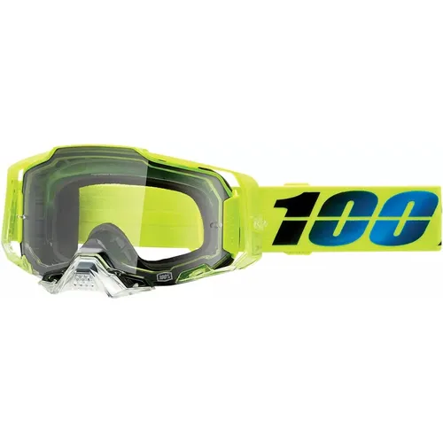 100% 50004-00013 Armega Koropi Offroad Motocross Goggles with Clear Len