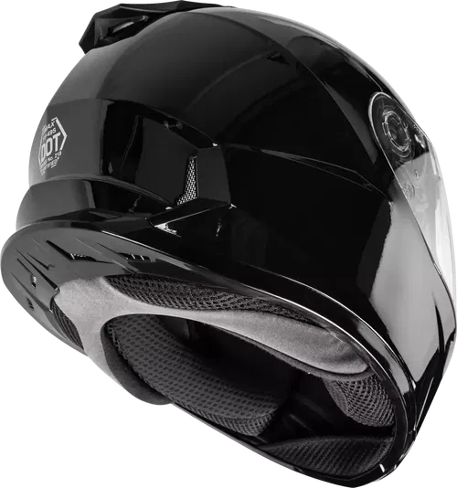 GMAX G4490026 FF-49S FULL-FACE SNOW HELMET BLACK W/ELECTRIC SHIELD LG