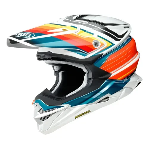 Shoei VFX-EVO Pinnacle TC-8 Offroad Motocross Helmet Orange