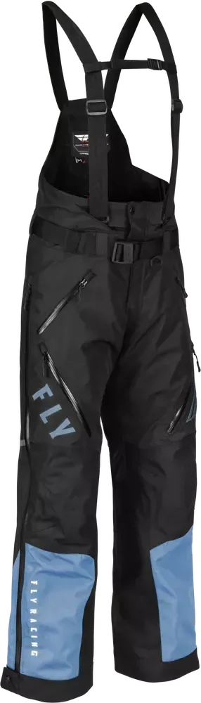 FLY Racing - 470-4506L - WOMEN'S CARBON BIB BLACK/BLUE LG