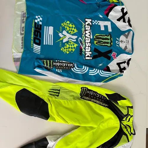 Justin Hill Fox Racing Pant And Jersey Monster Energy 
