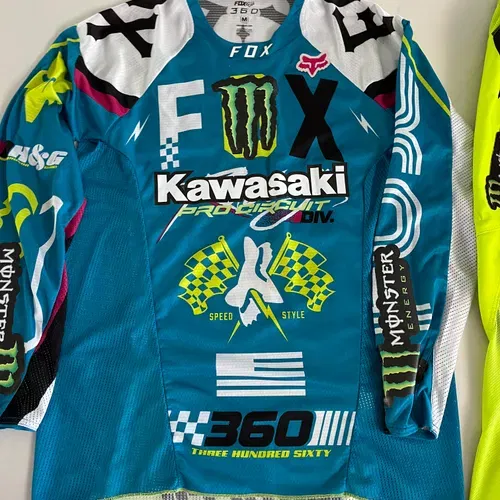 Justin Hill Fox Racing Pant And Jersey Monster Energy 