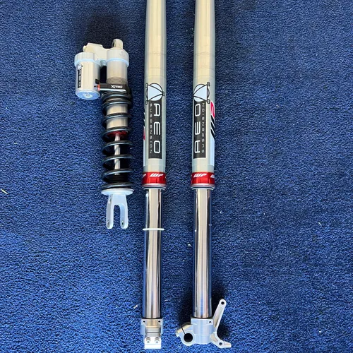 48mm (AEO) A-kit Forks and OEM shock Cone Valve Suspension