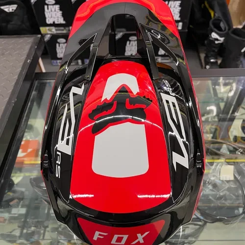 31% OFF Fox Racing V3 EFEKT Helmet Flo Red 