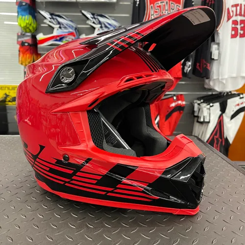 Bell Moto 9 Mips Louver Red - Size M