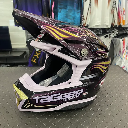 Bell Moto 10 Tagger Designs Helmet
