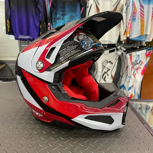 25% OFF!!! Fly Racing Formula Carbon Prime Helmet Red