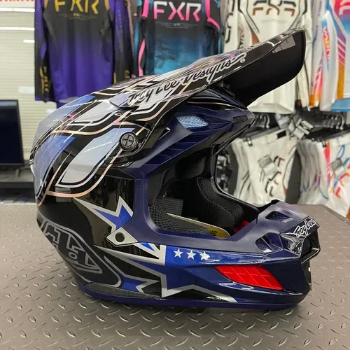 Troy Lee Se5 Composite Wings Helmet Black 