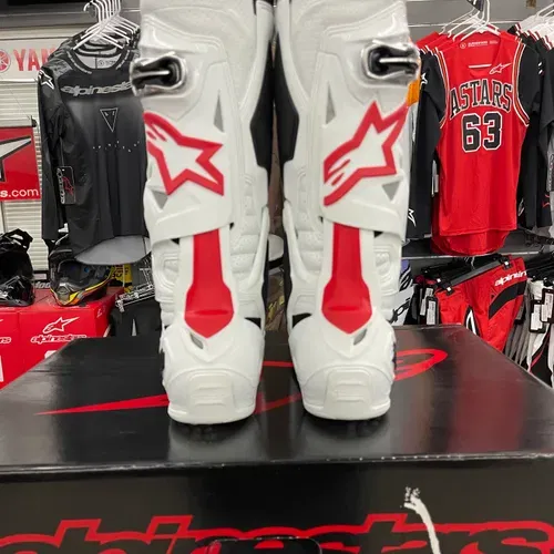 Alpinestar Tech 10 Supervented White/Red